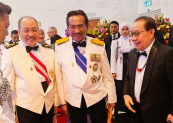 Presiden, Setiausaha Agung STAR hadir Jamuan Harijadi TYT Ke-75